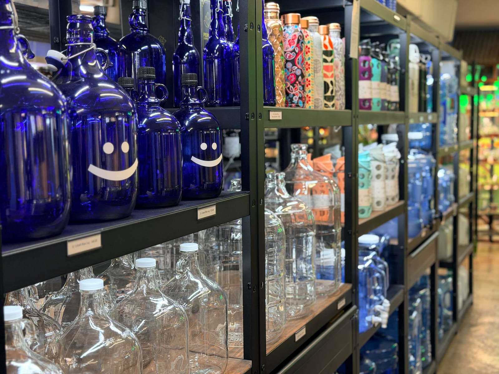 The Water Store inside a Blue Jug market